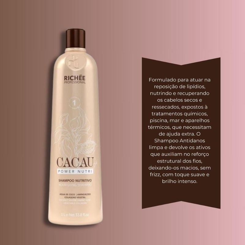 Richée Cacau Power Nutri Shampoo 1L