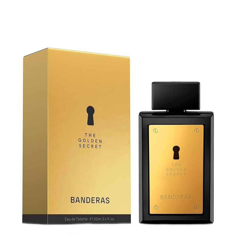 Banderas The Golden Secret Eau de Toilette - Perfume Masculino 50ml