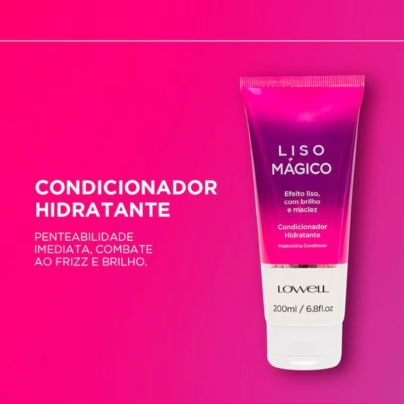 Lowell Liso Mágico - Condicionador 200ml