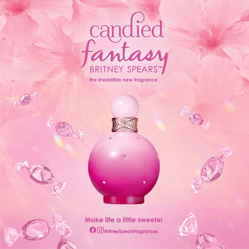 Perfume Britney Spears Candied Fantasy Feminino Eau de Toilette 100ml