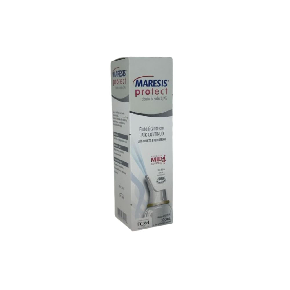 Spray Nasal Maresis Protect 0,9% 100ml Menor preço em Spray Nasal Maresis Protect 0,9% 100ml