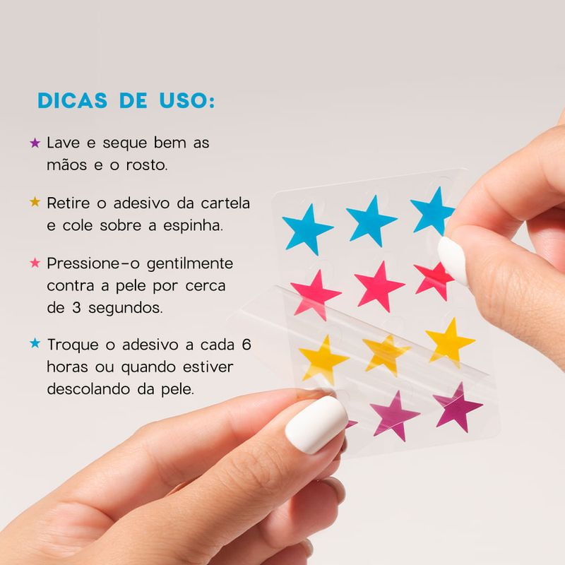 Kit Gel Secativo + Star Acne Patches 4you - 2 Produtos