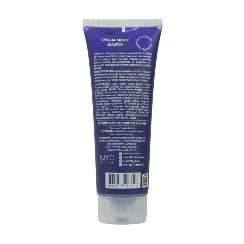 KPro Special Silver Shampoo Profissional 240ml