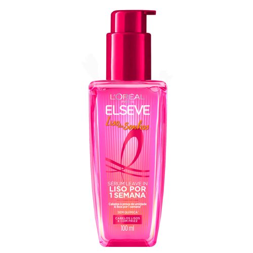 Sérum Leave-In Loréal Paris Elseve Liso Dos Sonhos 100ml