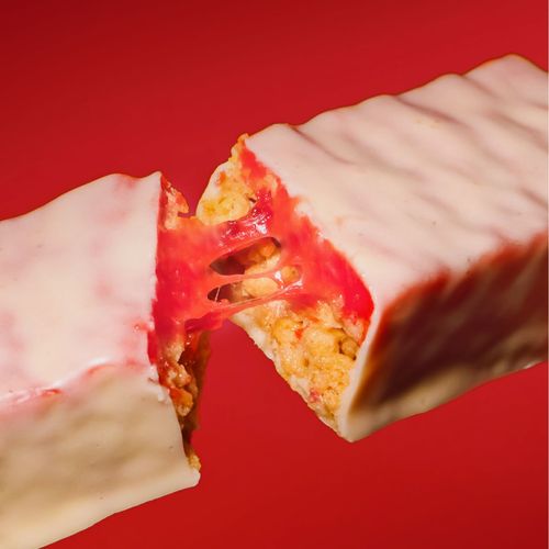 Barra De Proteína Bold Crunch Morango E Chantilly 50g