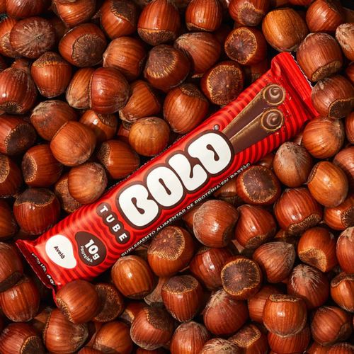 Barra De Proteína Bold Tube Avelã 40g